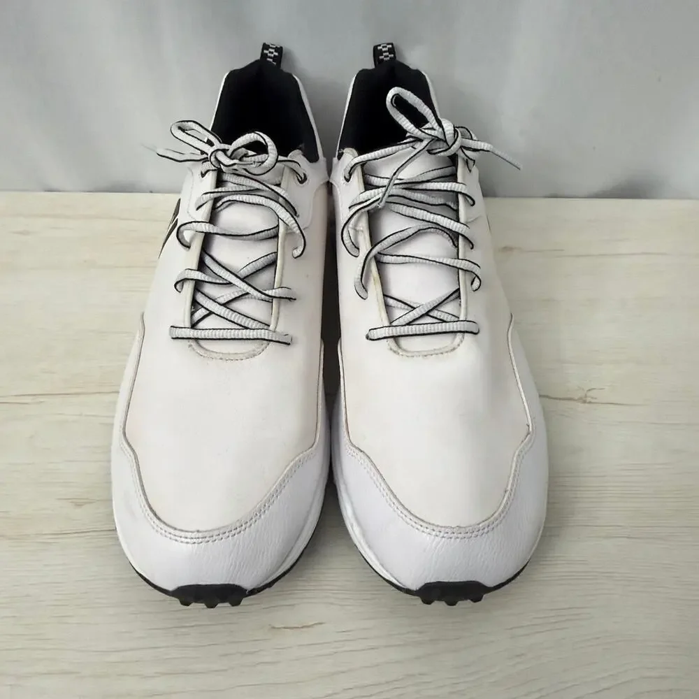 FootJoy Shoes Mens Size 13 M FJ Golf Athletics Spikeless White Black 56828